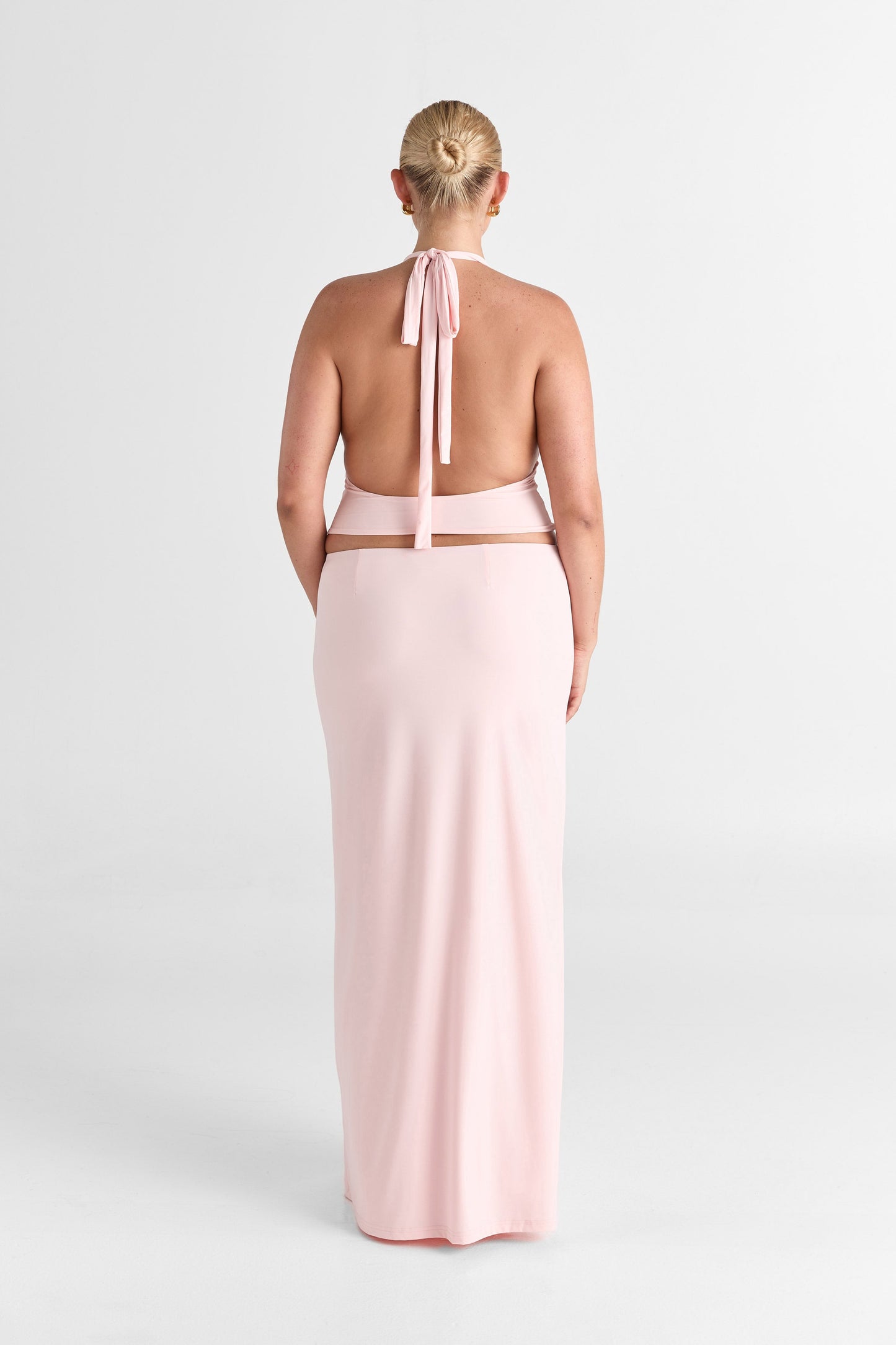 Cleo Maxi Skirt Pink