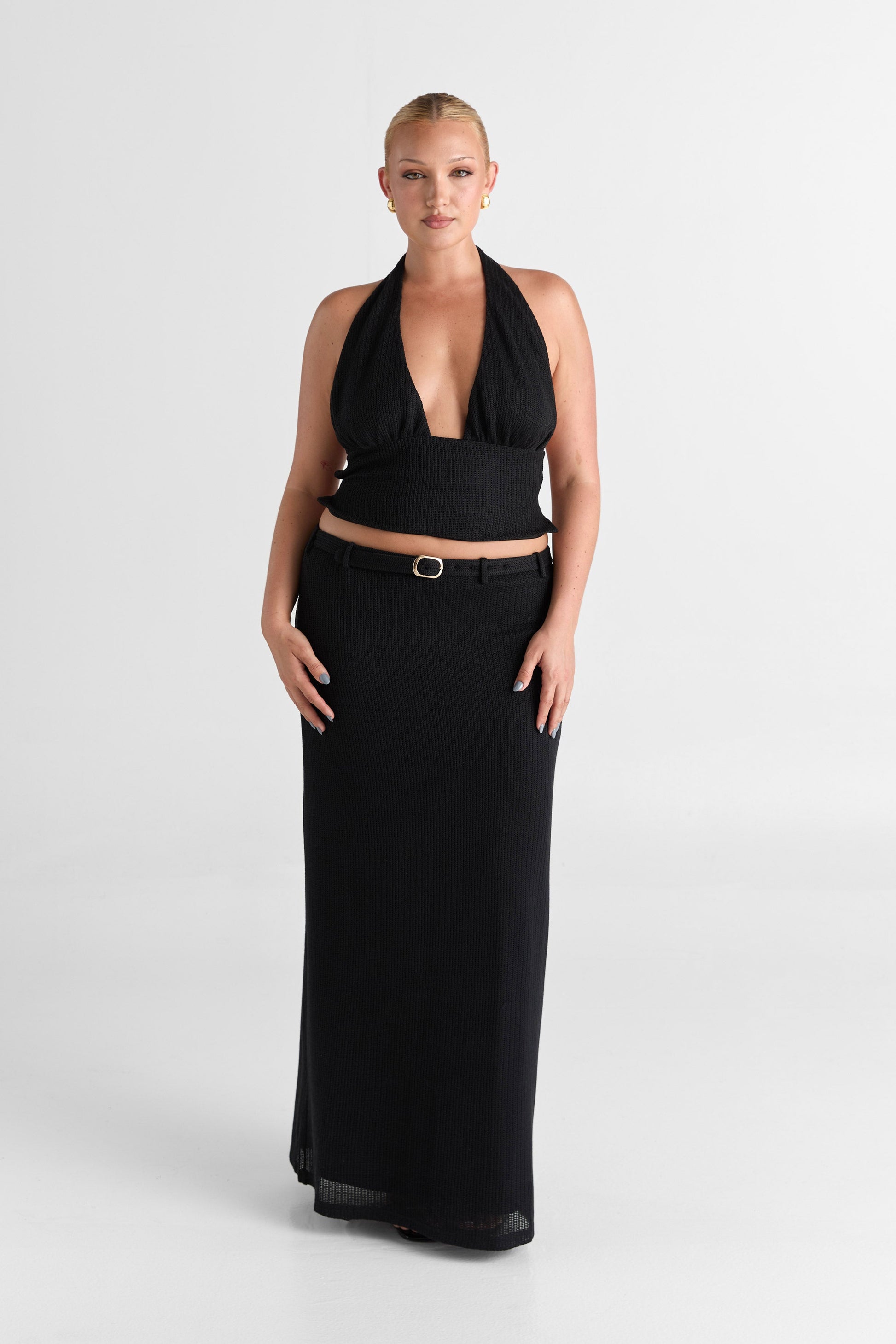 Haven Maxi Skirt Black