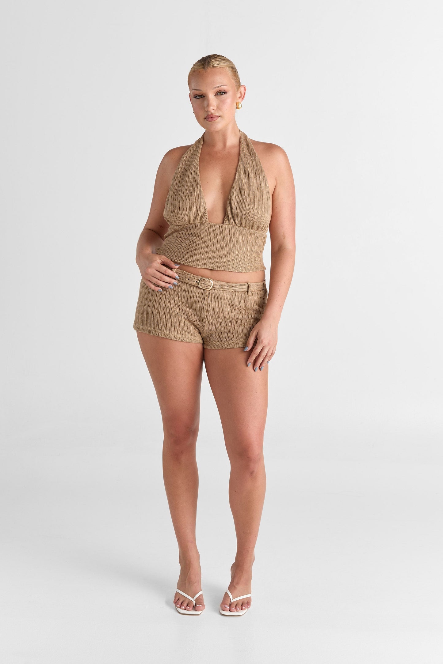 Haven Micro Short Tan