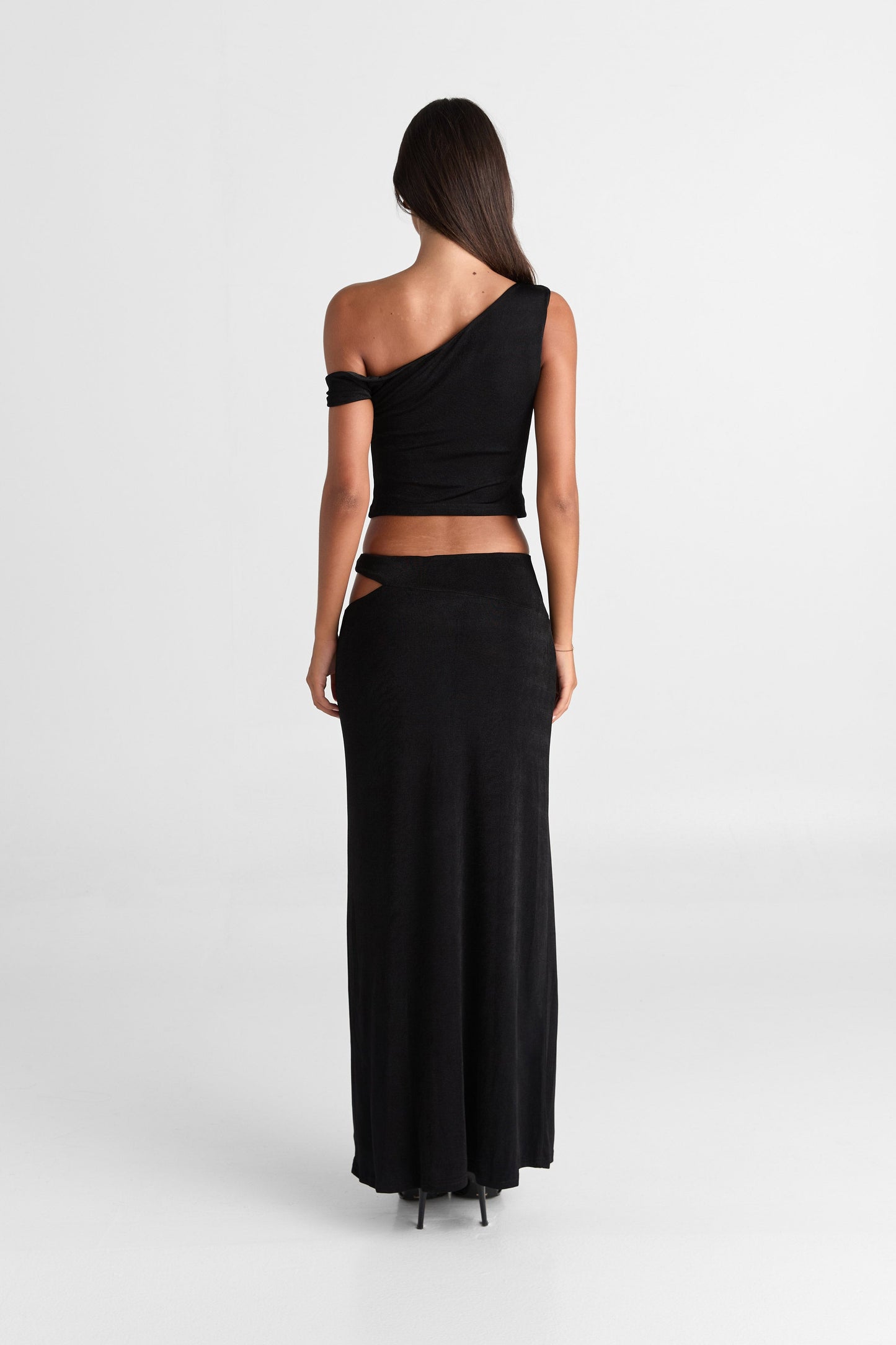 Lilah Maxi Skirt Black