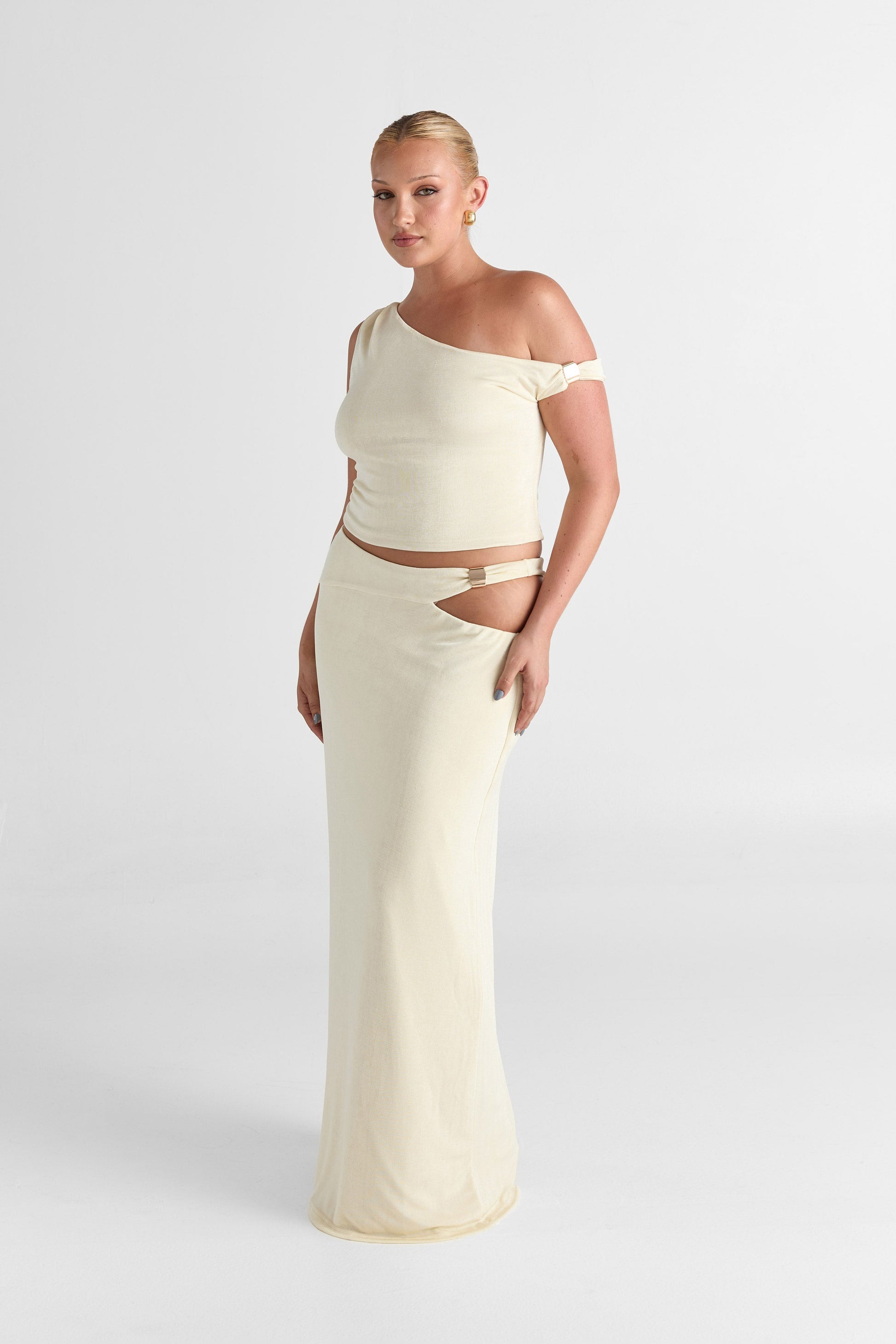 Lilah Maxi Skirt Butter