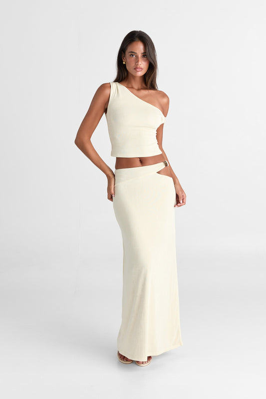 Lilah Maxi Skirt Butter