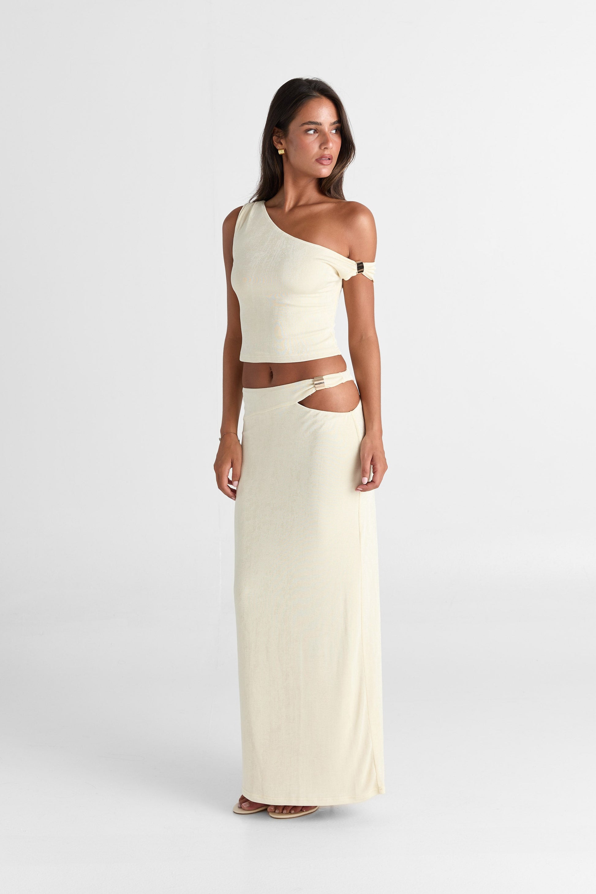 Lilah Maxi Skirt Butter