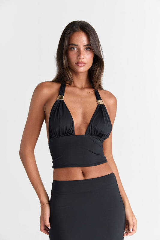 Cleo Top Black