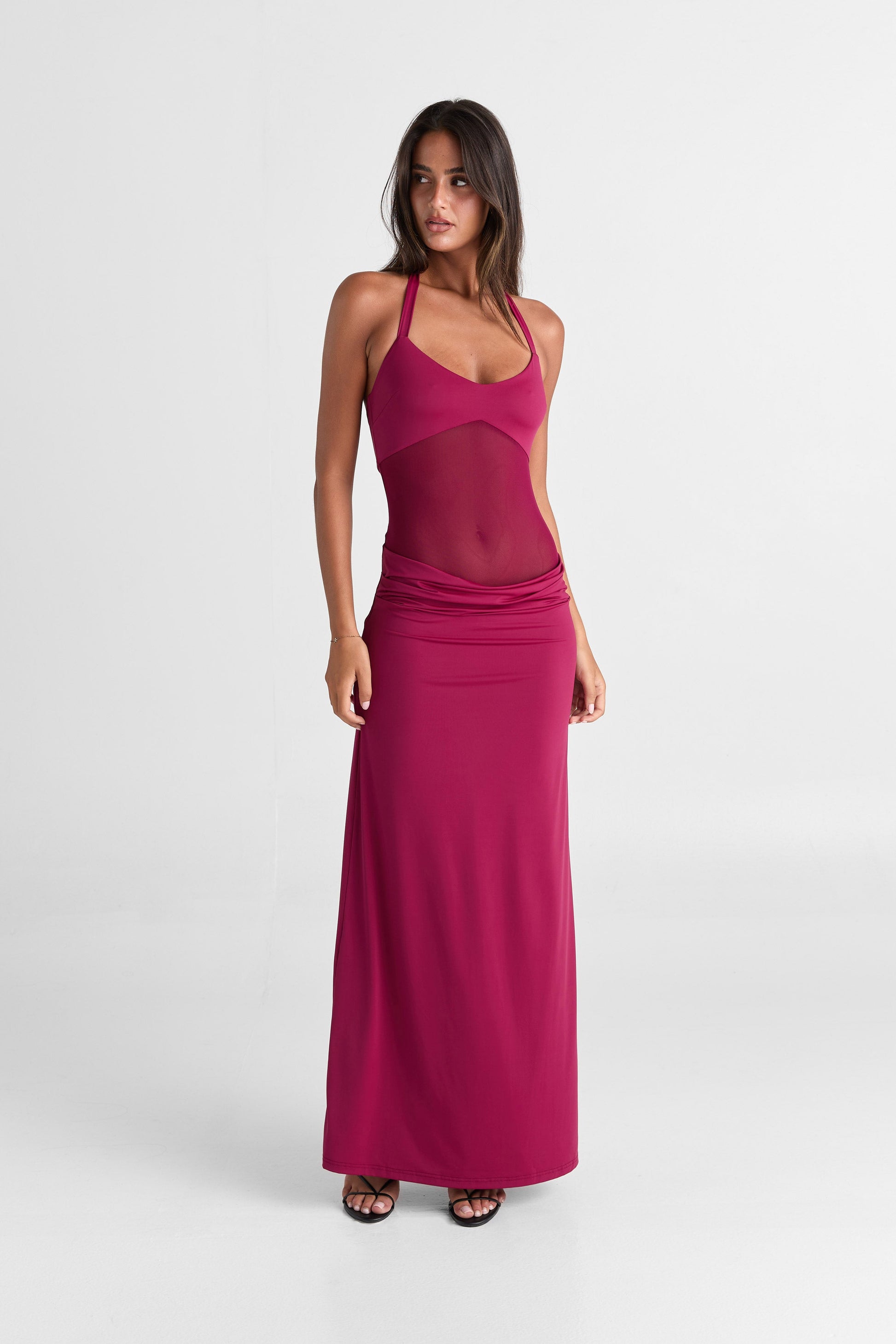 Sariya Maxi Dress Ruby
