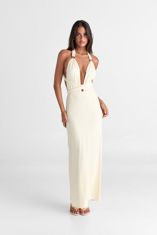 Mira Maxi Dress Butter