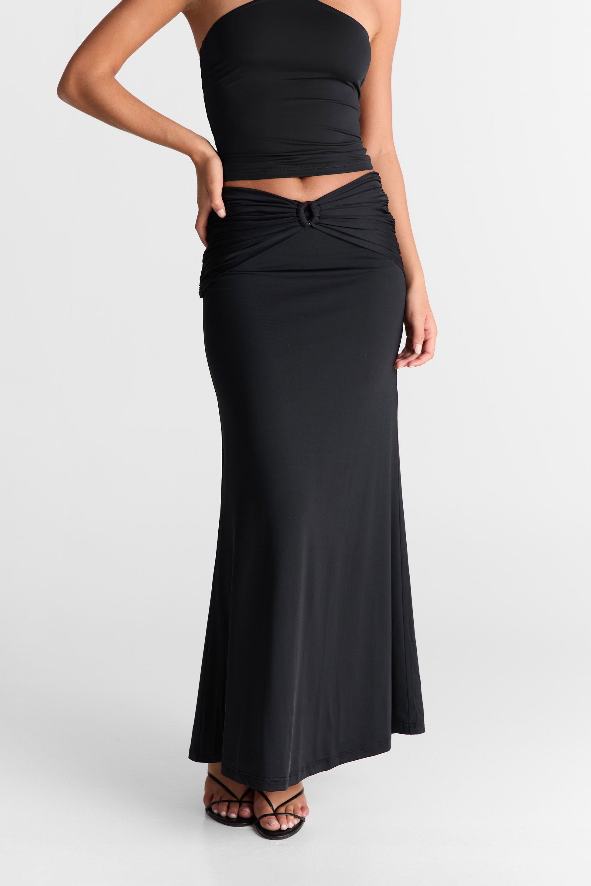 Siena Maxi Skirt Black