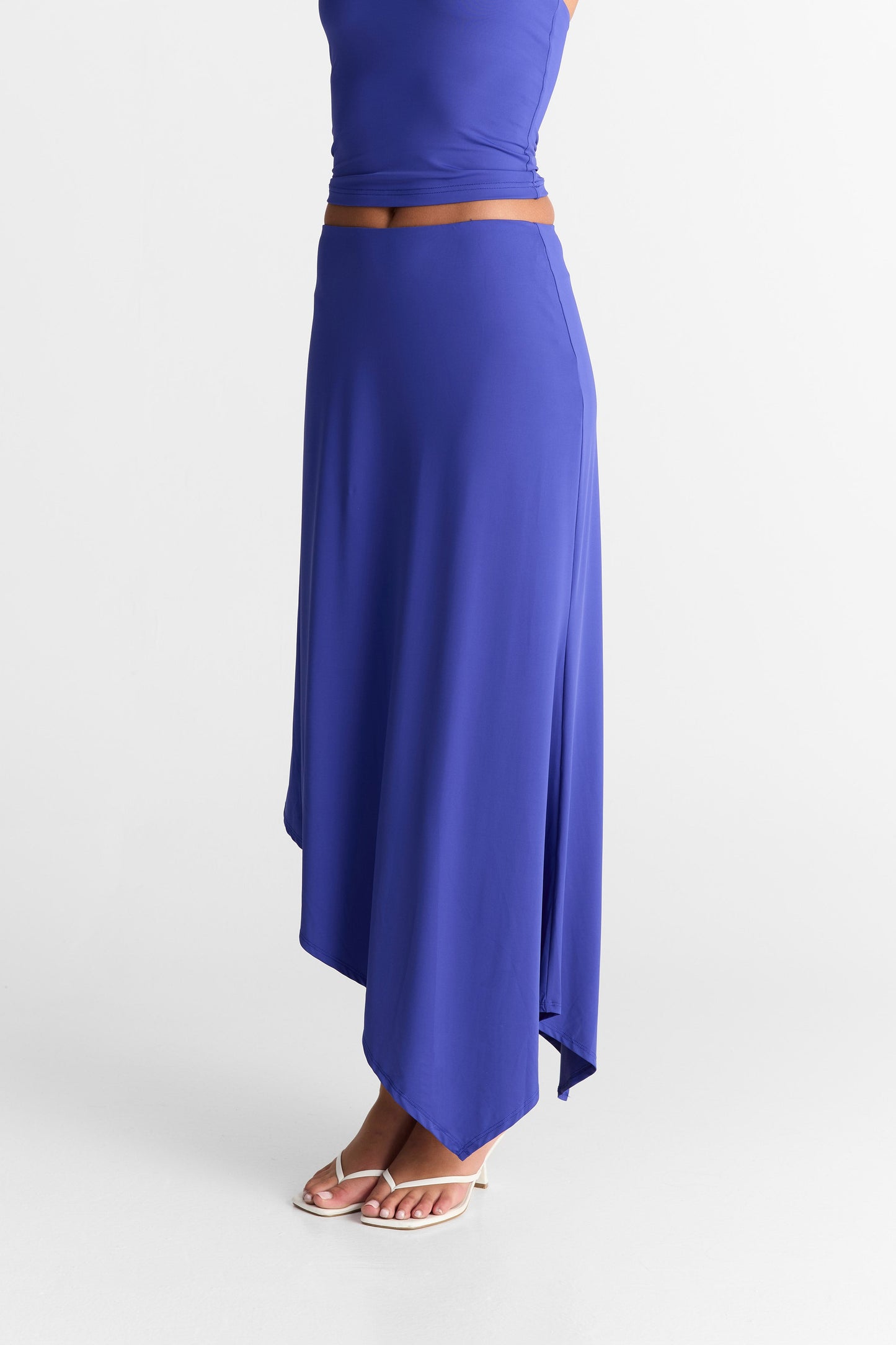 Lyra Maxi Skirt Cobalt