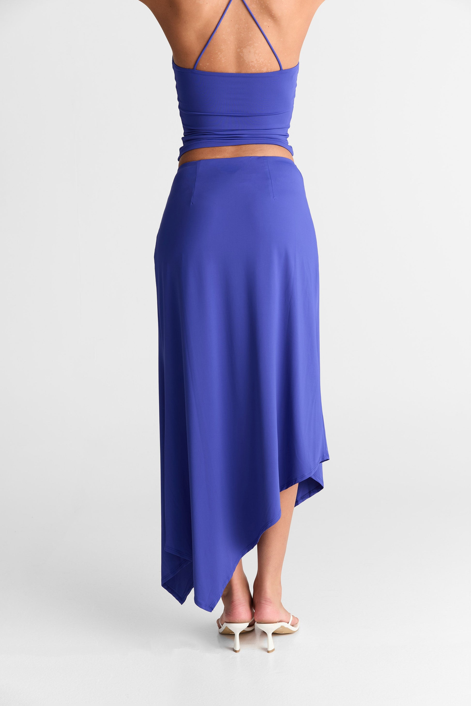 Lyra Maxi Skirt Cobalt