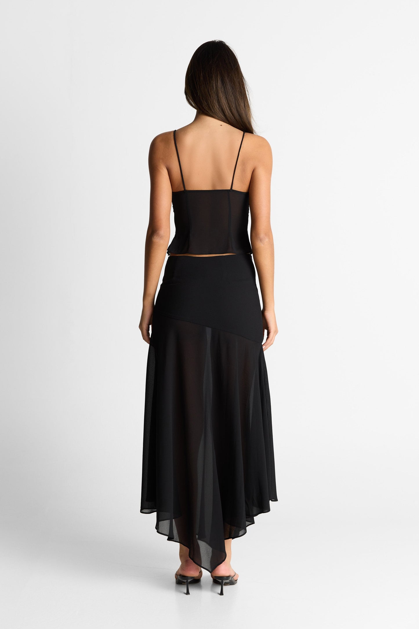 Raya Maxi Skirt Black