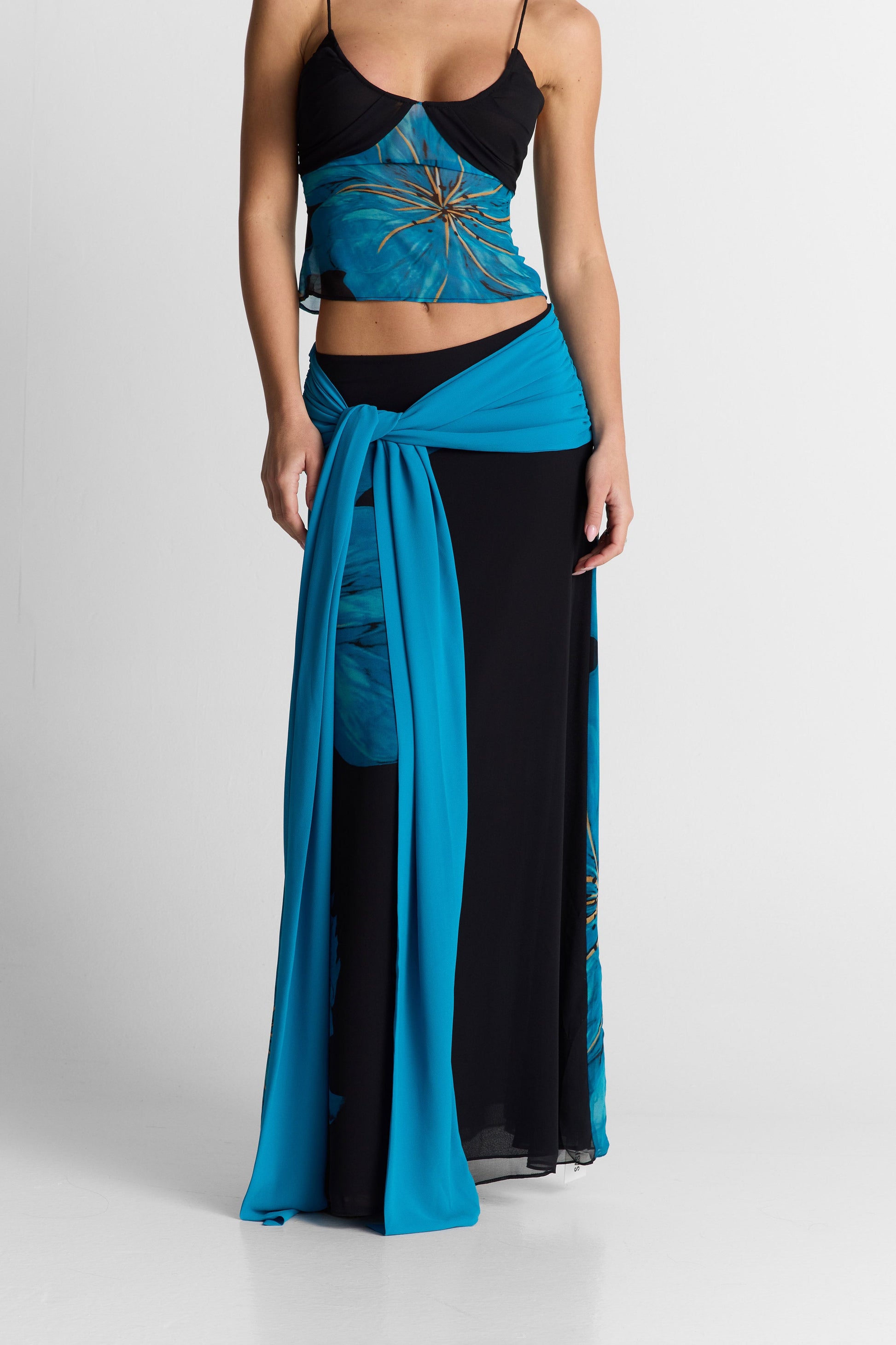 Marina Maxi Skirt Print