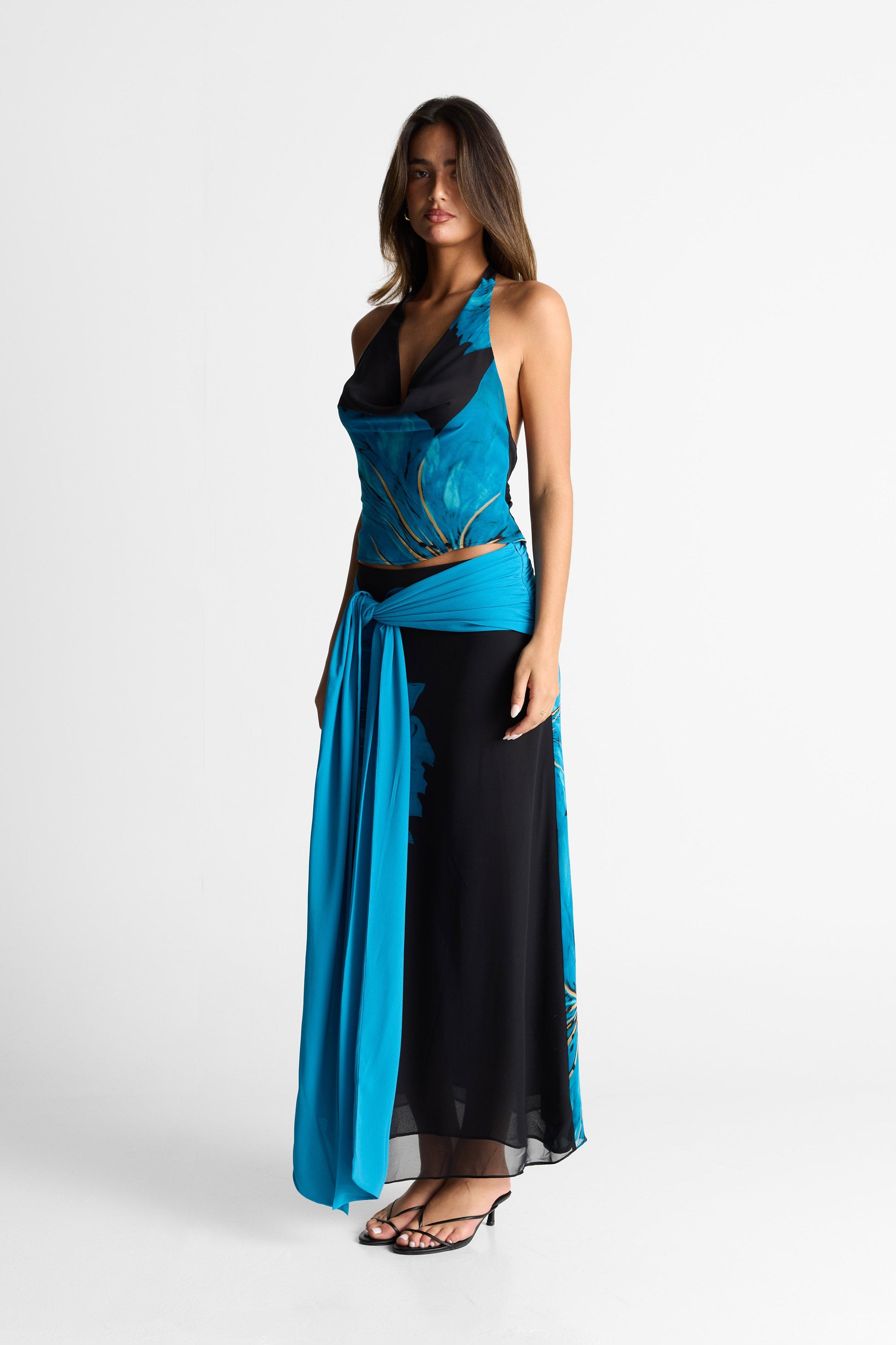 Marina Maxi Skirt Print