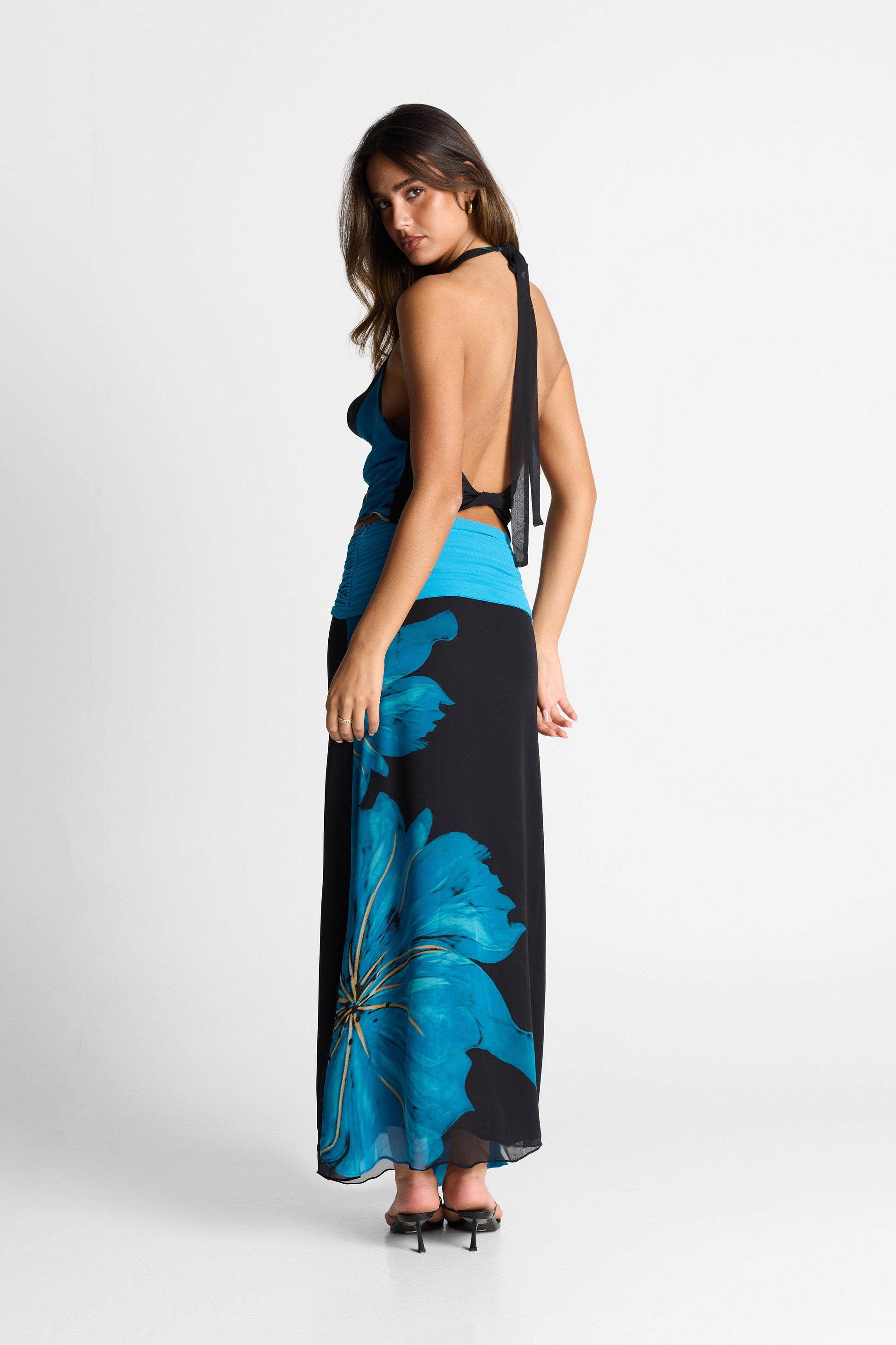 Marina Maxi Skirt Print