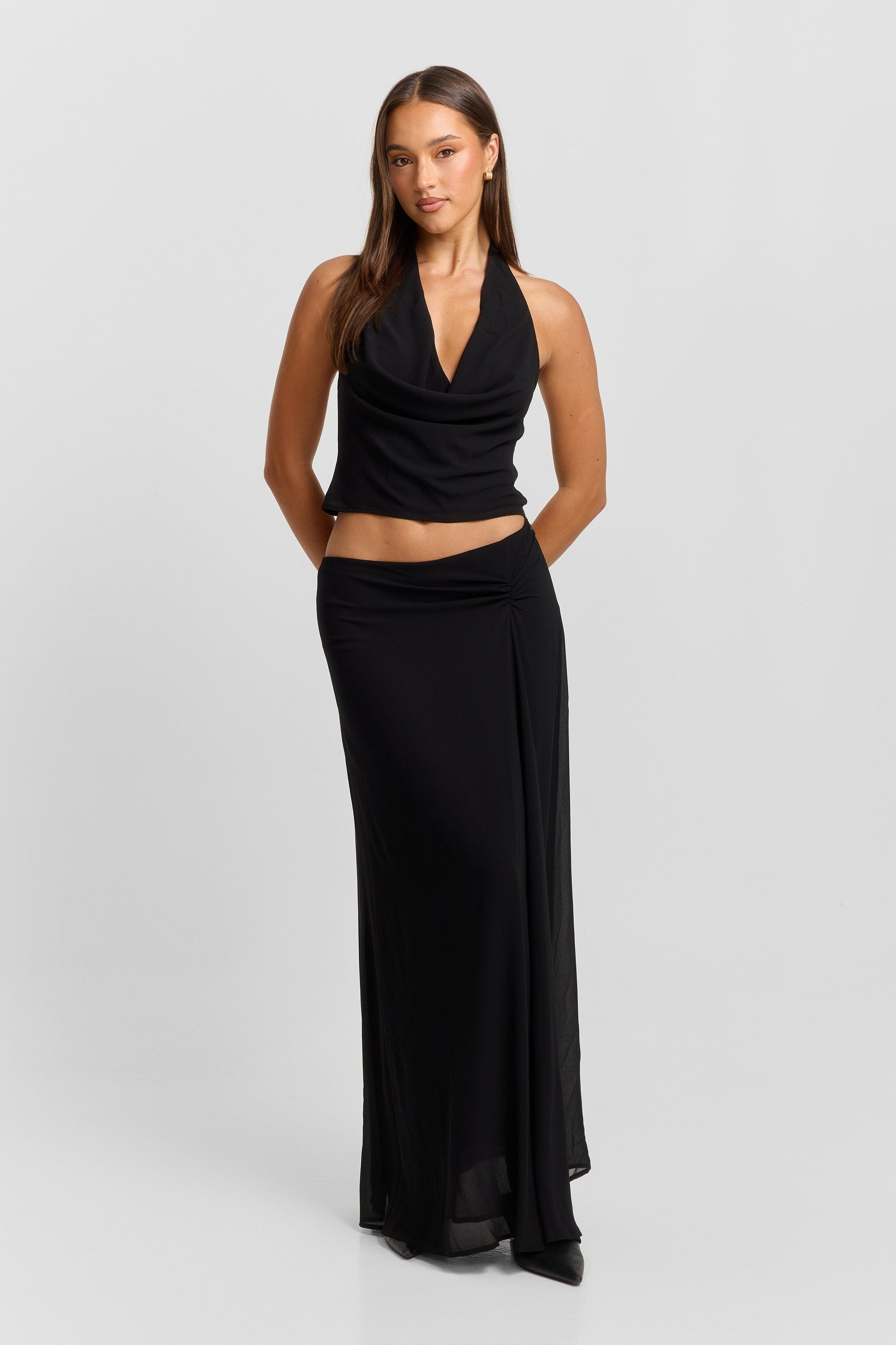 Seraphina Maxi Skirt Black