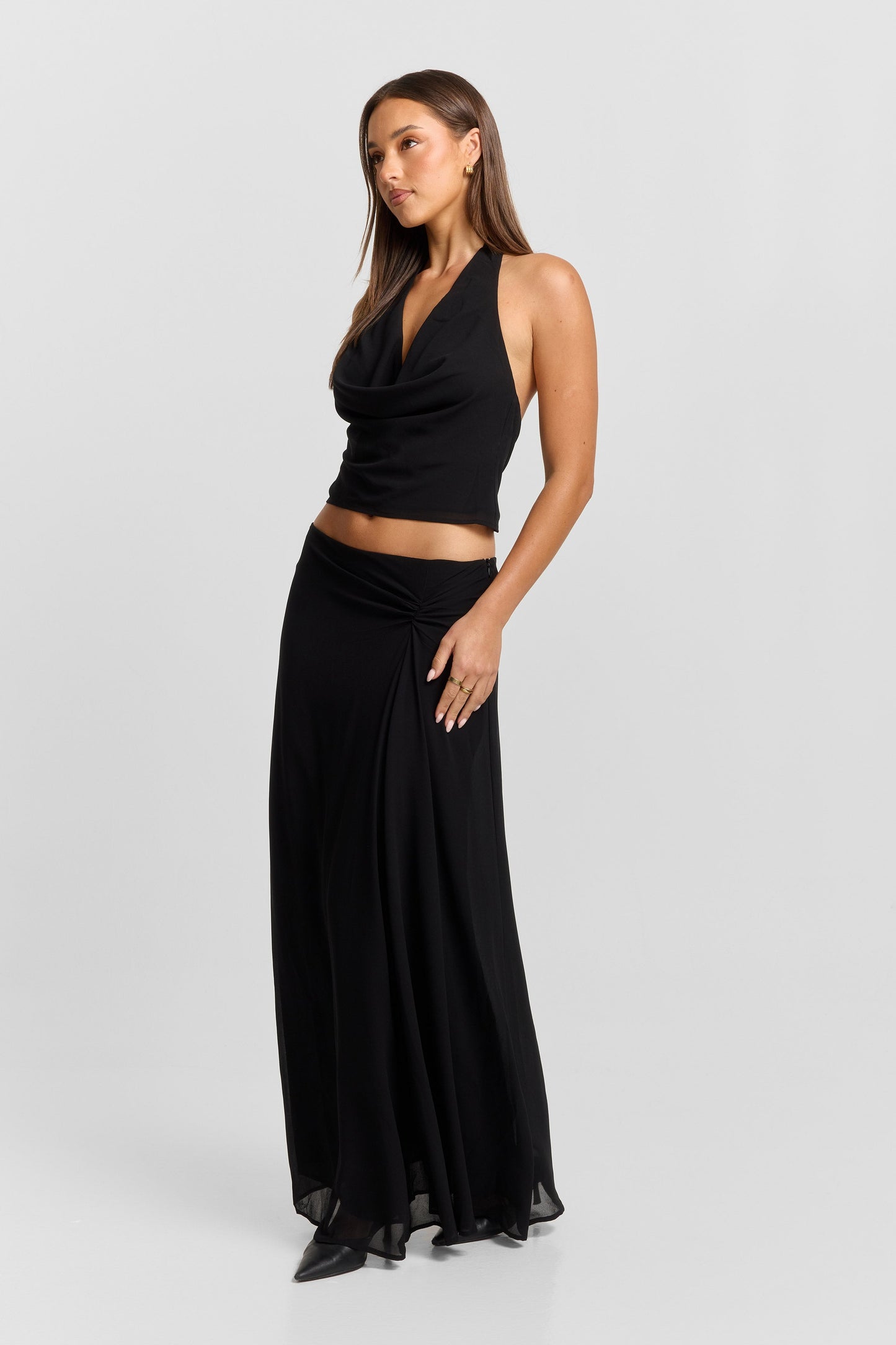 Seraphina Maxi Skirt Black