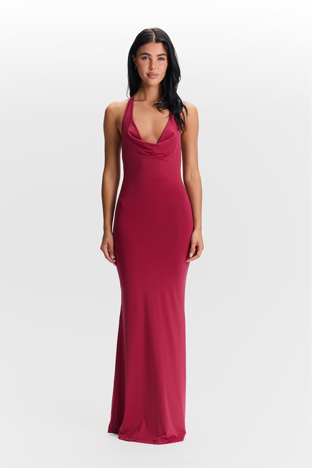 Harper Dress Cherry Red