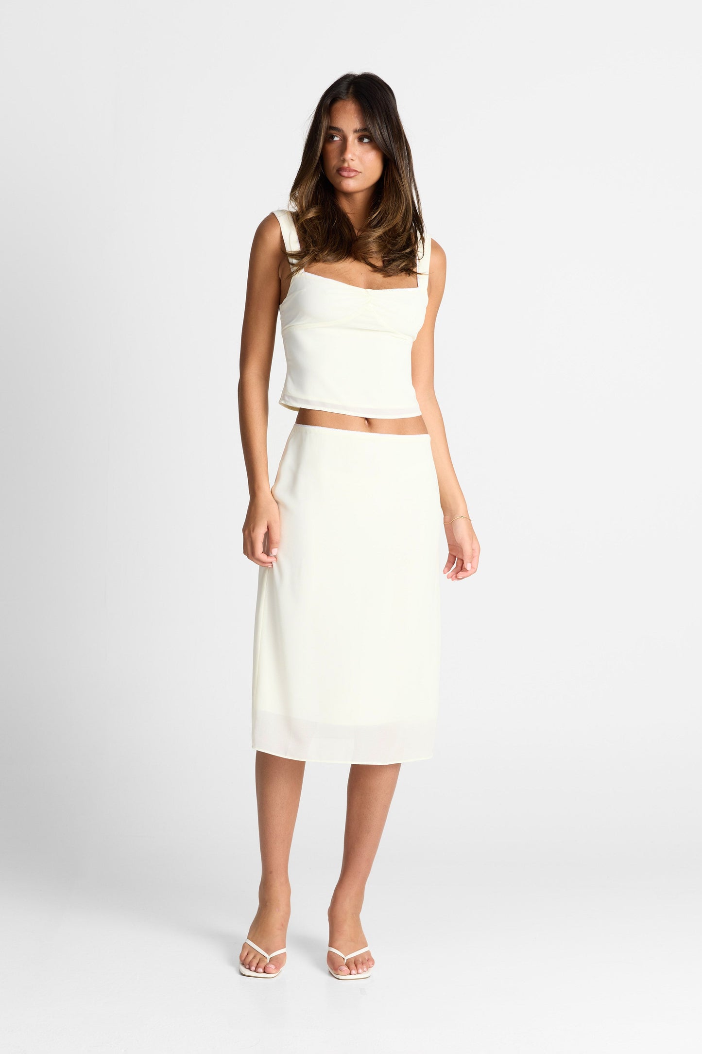 Daphne Skirt Ivory