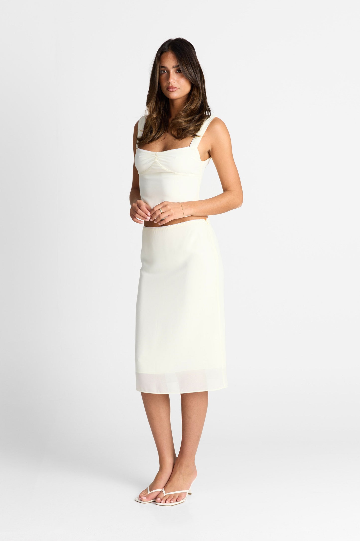 Daphne Skirt Ivory