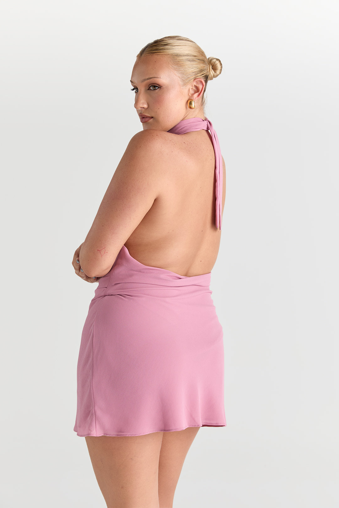 Faye Mini Dress Pink