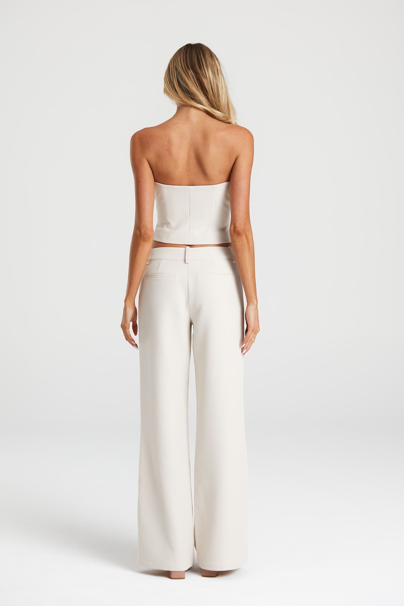 Alina Tailored Top Nude